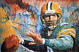 Unknown Artist Brett Favre 98 painting